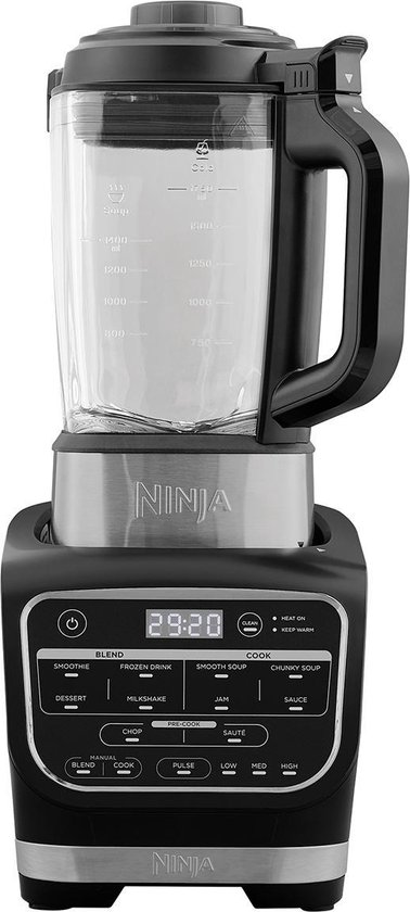 Ninja HB150EU 2-in-1 Blender en Soepmaker - 1000 Watt - 1,7 liter
