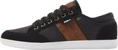 KUNZO Heren sneakers laag - Zwart - maat 44