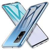 HB Hoesje Geschikt voor Samsung Galaxy S20 Plus - Siliconen Back Cover - Transparant