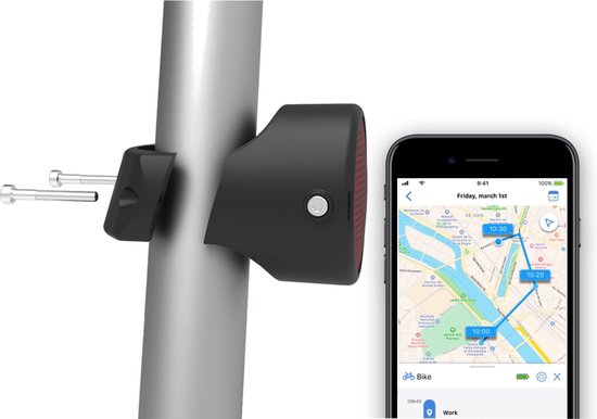 Invoxia - Fiets GPS Tracker - Zonder Simkaart - Tot 1 Maand Batterij - Track  & Trace... | bol.com