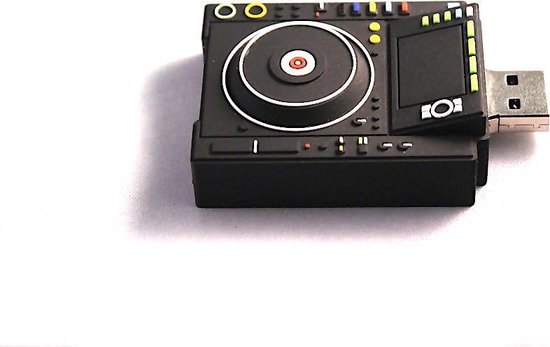 DJ USB 3.0 | 16 GB | Snelle USB Stick | Draaitafel Vorm | Flash Drive |  bol.com