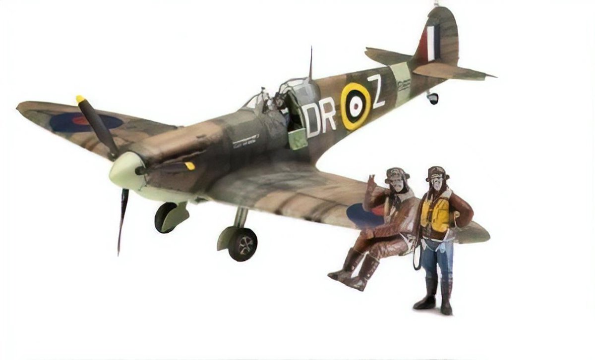 Revell Modelbouwpakket Militaire voertuigen - 05688 Spitfire Mk.II -s High- Iron Maiden - Gift Set Plastic - 1:32 - Modelbouw — afbeelding 2