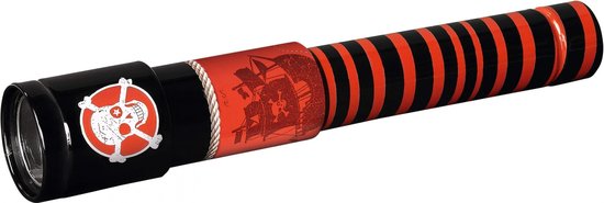 Foto: Moses telescoop piraat junior 24 5 cm zwart rood