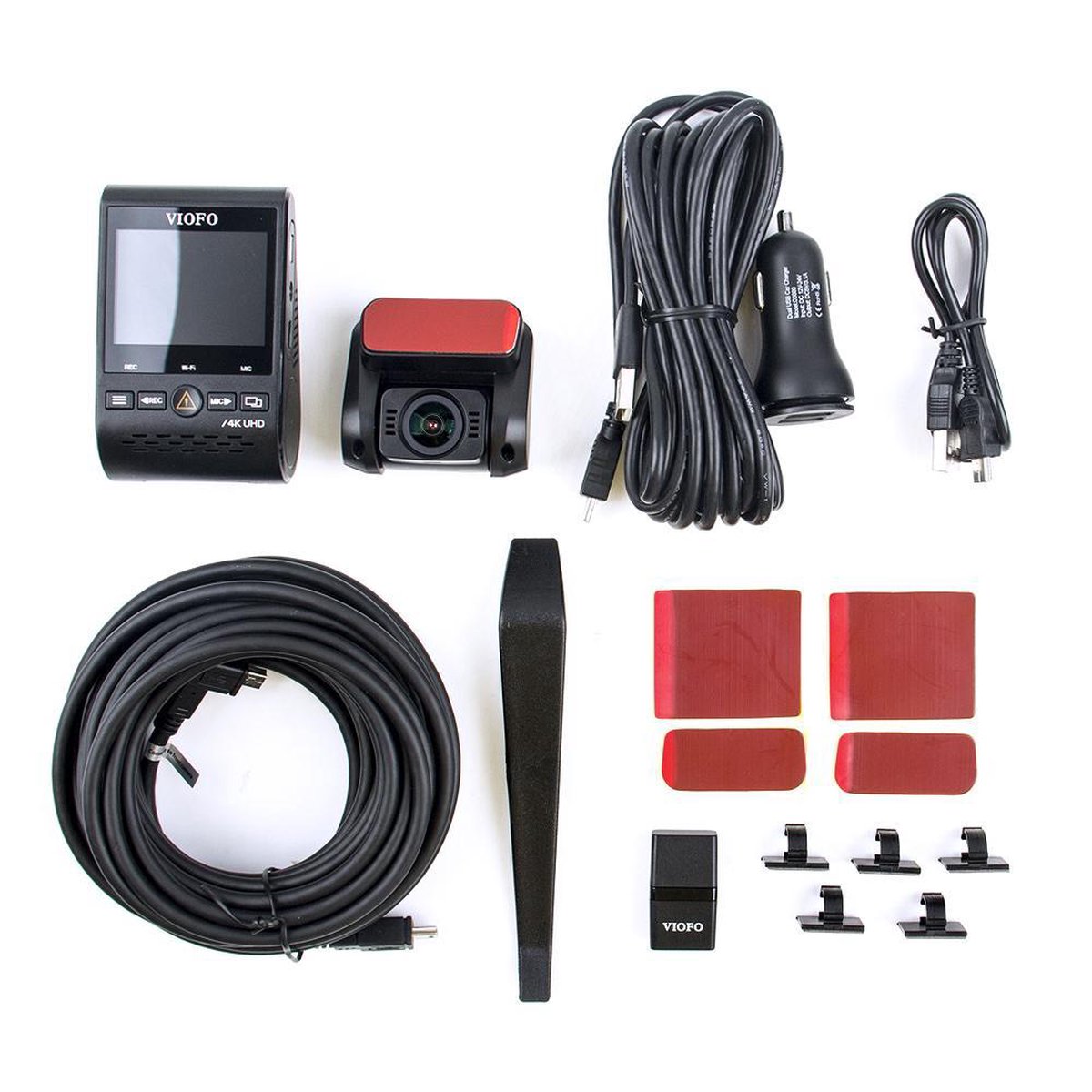 VIOFO A129 Pro Duo - Inclusief HK3 Hardwire Kit + 2x CPL-100 Filters - 4K + Full HD Dual Camera - Wifi, GPS, Parkeermodus, Sony STARVIS, 5GHz WiFi thumbnail 5
