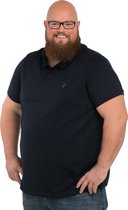 Alca 1-Pck ronde hals T-Shirt Polo Navy 3XL-B | Grote maten |Buikmaat 129 -134 cm buikomvang | XXXL