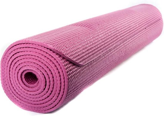 Tranen postzegel Voeding Basic Yogamat – Roze | bol.com