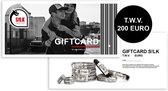 SILK Jewellery - Gift Card official webshop  www.silkjewellery.nl - twv �200