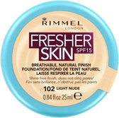 Rimmel Fresher Skin Foundation - 102 Light Nude