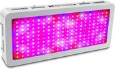 Mastergrow Professionele Kweeklamp - Groeilamp - LED - Dubbele Chip - Snelle groei - Hoge kwaliteit - Full Spectrum - Zuinig - 1800W - Groei en Bloei - 180 LEDs  - Gratis Bril en O