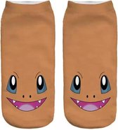 Charmander - Pokemon Unisex Enkelsokken Maat 36-41