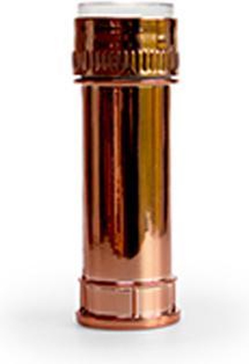 Bellenblazer - 12 stuks - uitdeelcadeautjes voor kinderen - bedankjes - blinkend koper - 50ml