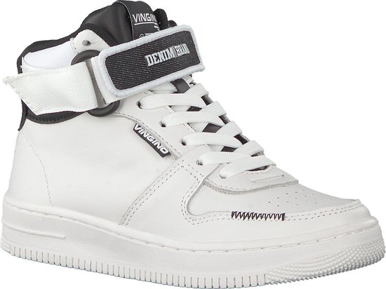 Vingino Jongens Hoge sneakers Elia Mid - Wit - Maat 36 | bol.com