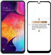 Samsung Galaxy A50 Full Cover Screenprotector 5D Tempered Glass - Case Friendly