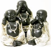 Diamond painting 40 x 40 buddha horen zien zwijgen