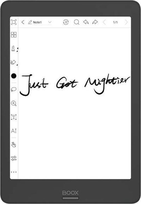 Nova 2, 7,8" E-inkt e-reader met Dual Touch, warm/koudlicht, Android 9, Playstore - + Wacom Stylus + Screenprotector