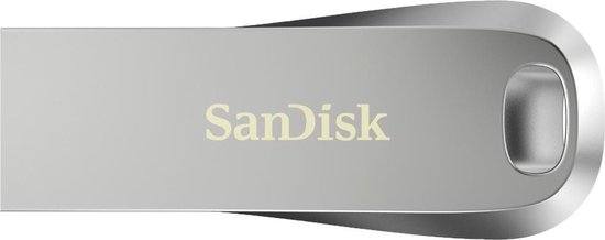 SanDisk Ultra Luxe 512 GB USB 3.1 150 MB/s metaal zilver