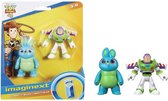 Toy Story 4 Bunny Buzz Lightyear speelset - Imaginext - Speelfiguren met accessoire