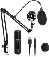Maono PM422 – USB Microfoon voor PC – Gaming Microfoon Arm – Popfilter
