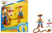 Toy Story 4 Forky Woody speelset - Imaginext - Speelfiguren met accessoire