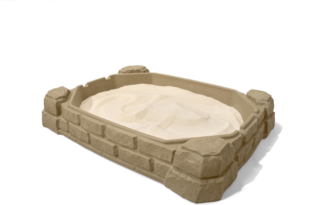 Step2 Naturally Playful Zandbak - Met Deksel en Zitbankjes - Zandbak van plastic / kunststof voor kinderen — afbeelding 10