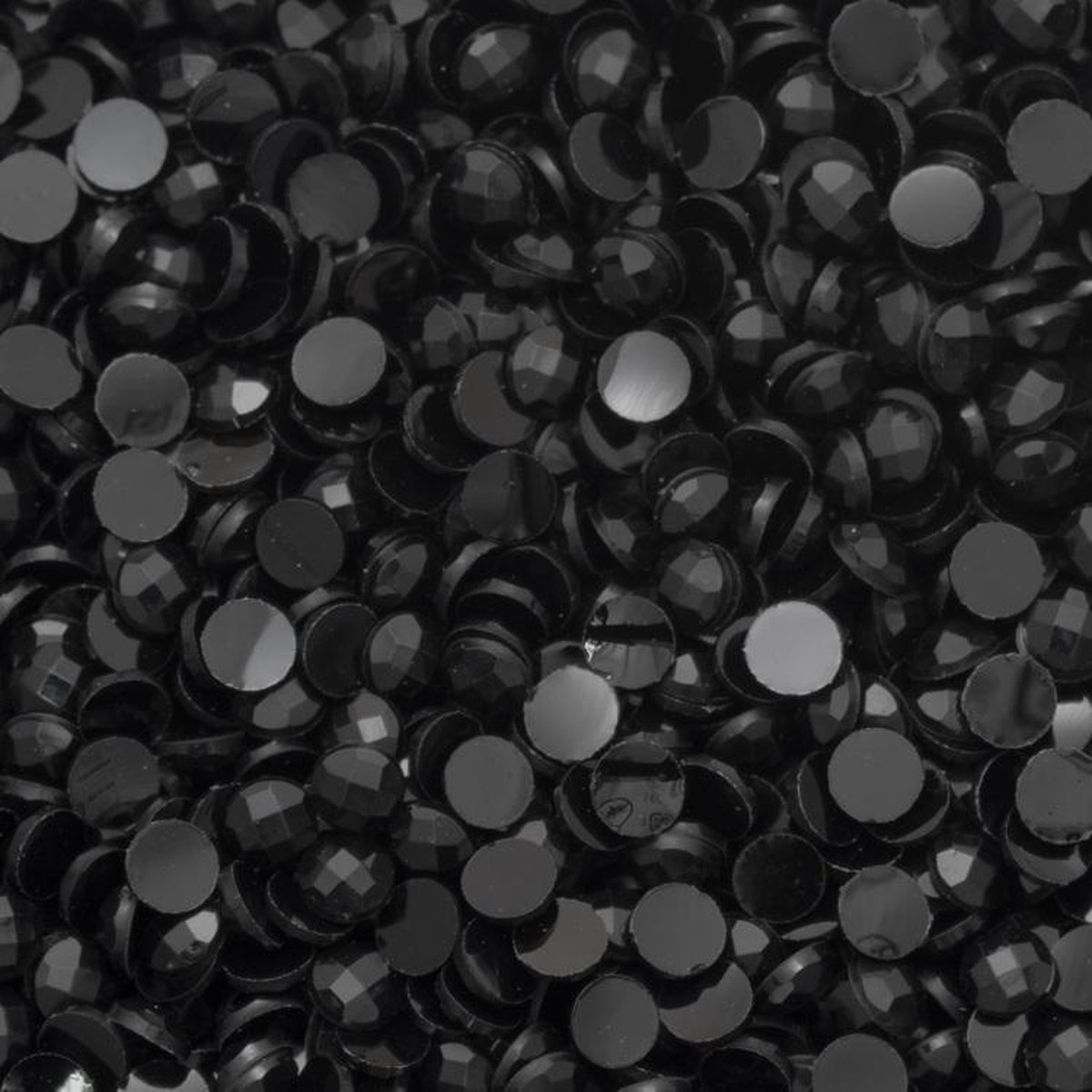 Diamond Painting Steentjes Los - DDH.8001 Diamond Dotz® - Kleur Black - 2.8mm steentjes - 12 gr. per zakje