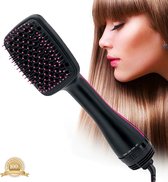 Luxies Stijlborstels -  Fohnborstel - Multistylers - Haardroger met Borstel - Magic Brush - Stijlborstel - Haarborstel Electrisch - Haar Droger - Roze