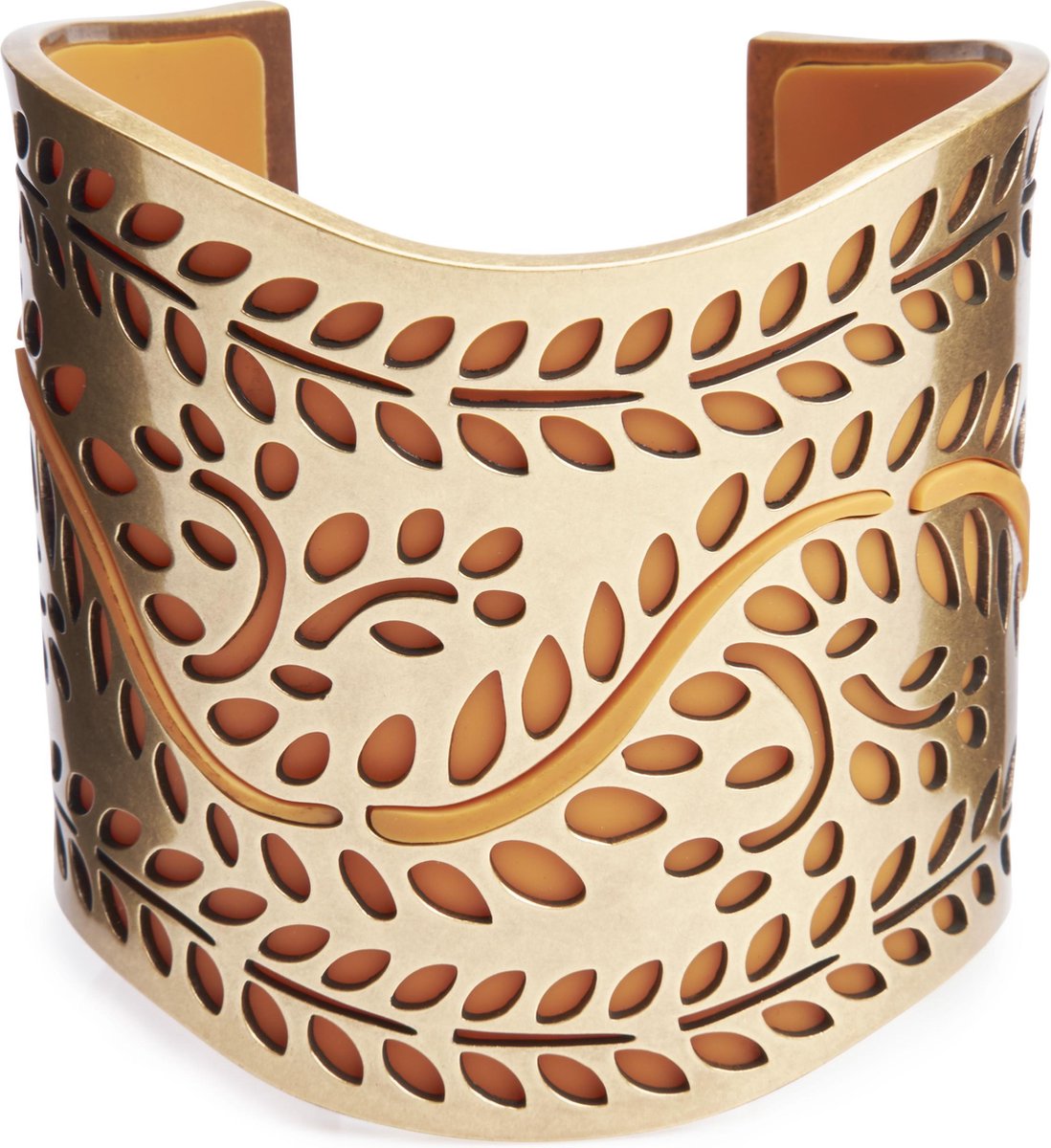 Rubz bangle in antique gold met 2 extra verwisselbare bandjes