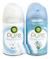Air Wick Mix Pure Cotton & Pure Spring - Duoverpakking