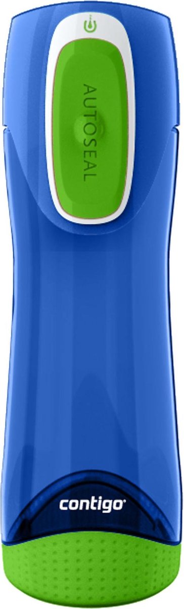 Contigo Swish drinkfles - Cobalt blue green - 500ml