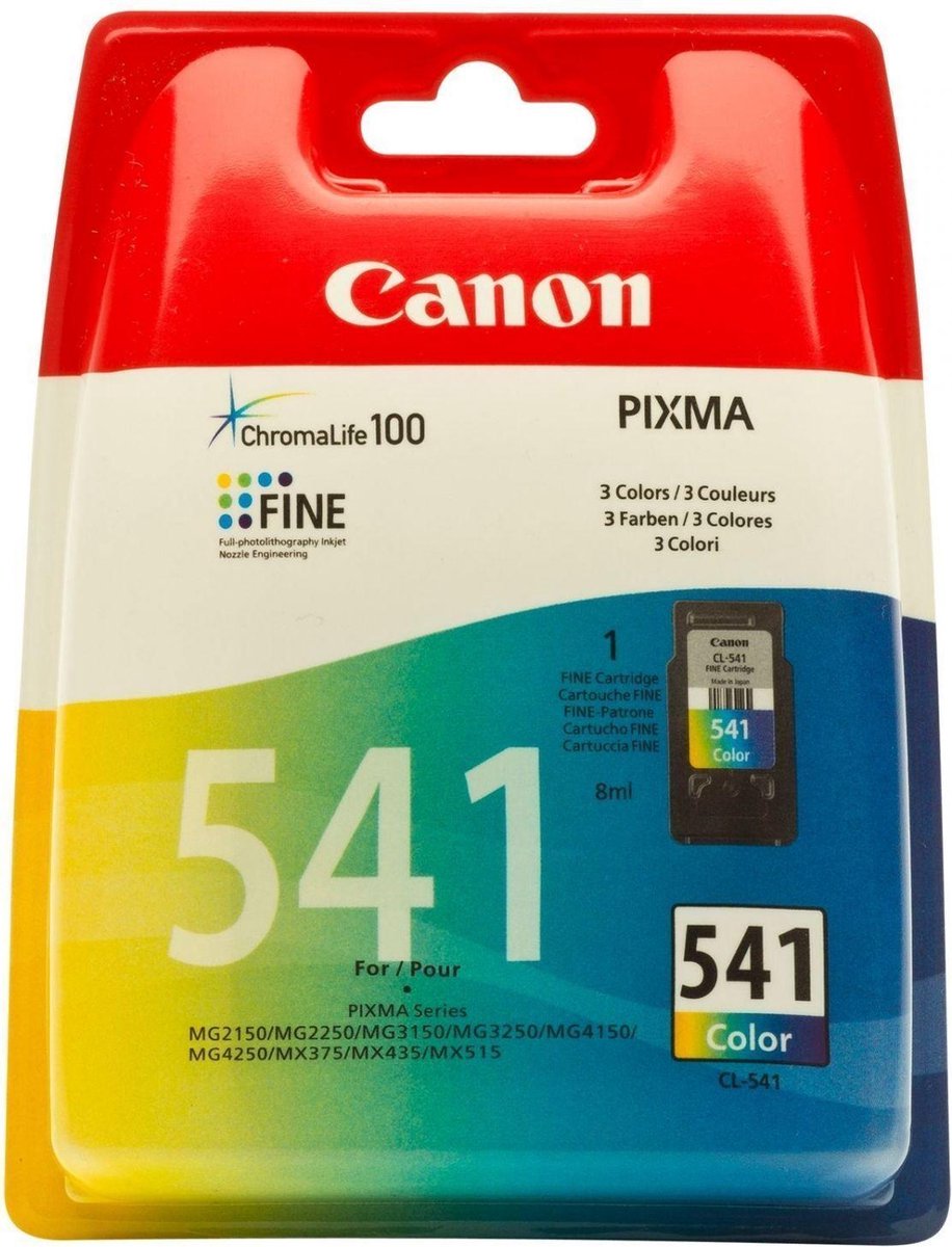 Canon CL541 - Inktcartridge / Kleur | bol.com