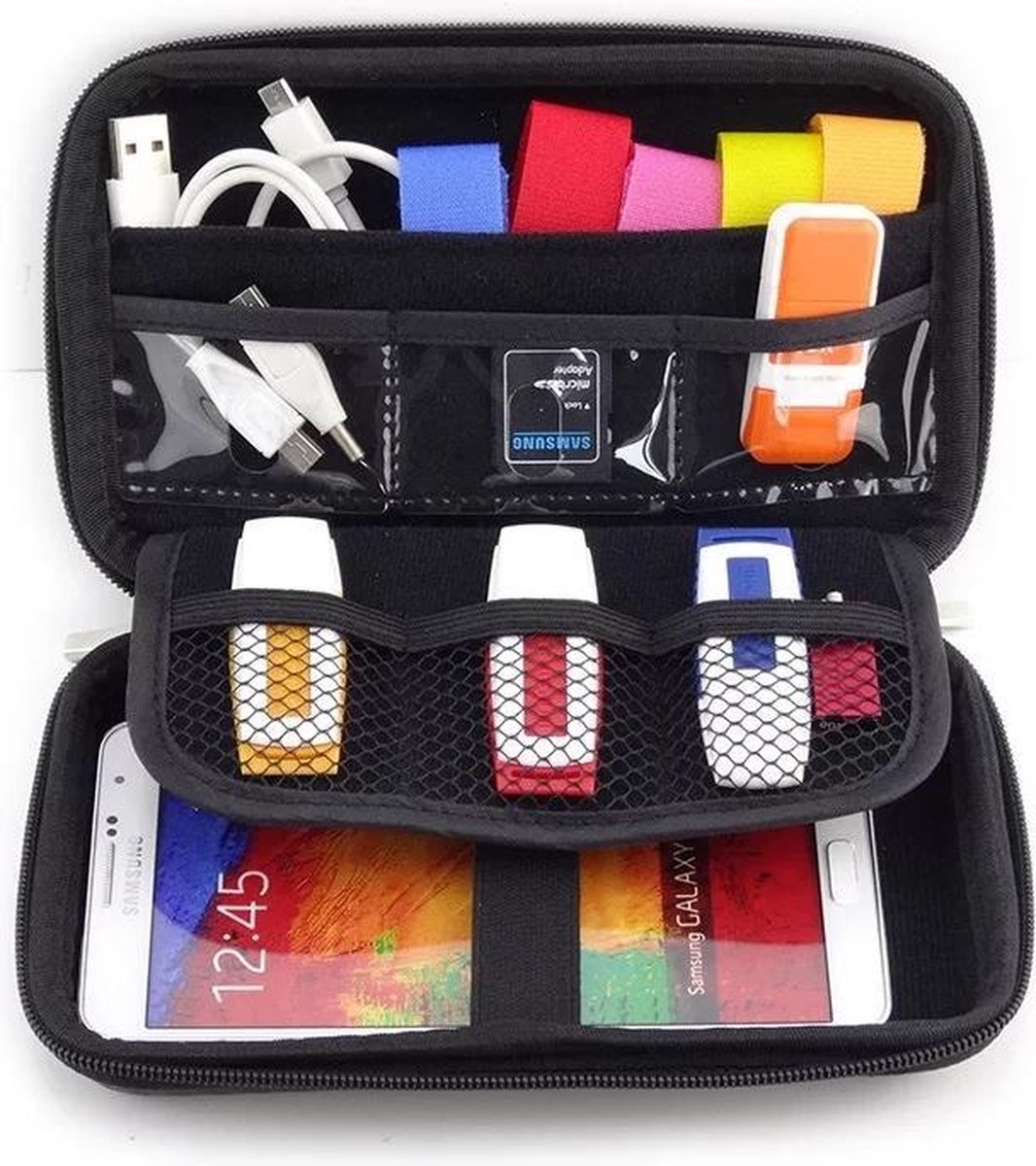 Kabel Organizer Usb opberg tas Electronica Organizer Kabel Tas Hard Case