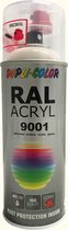 Dupli Color RAL 9001 Crèmewit Spuitbus verf / Spray paint 400ml