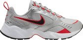 Nike Air Heights Heren Sneakers - Grey Fog/Black-Metallic Silver-Track Red - Maat 43