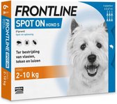 Frontline Hond Spot-On Small - 6 Pipetten