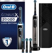 Oral-B Genius X 20000 - Luxe Edition Antracietgrijs - Elektrische Tandenborstel - 1 Handvat en 4 Opzetborstels