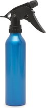 Metalen Sprayflacon Leeg Blauw - 1x 300ML - Sprayflesje Metaal - Spuitfles - Sprayfles - Water Verstuiver - Spray Bottle