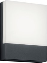 Huisnummer Verlichting - Trion Pecano - 6W - Warm Wit 3000K - Mat Zwart - Aluminium