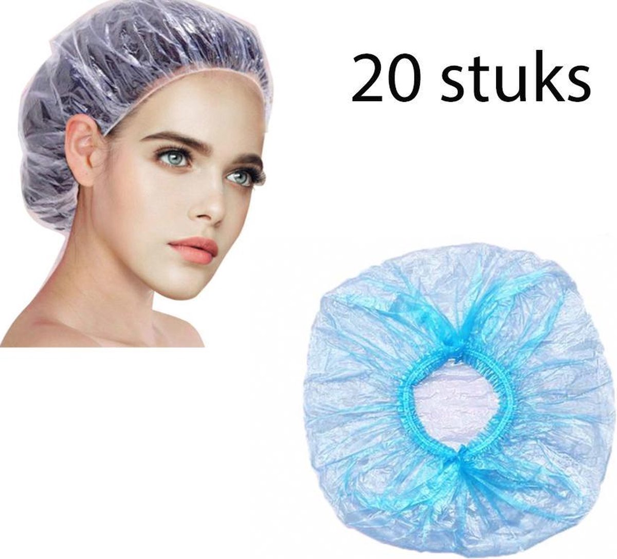 Sens Design de douche jetable femme 20 pièces Bleu
