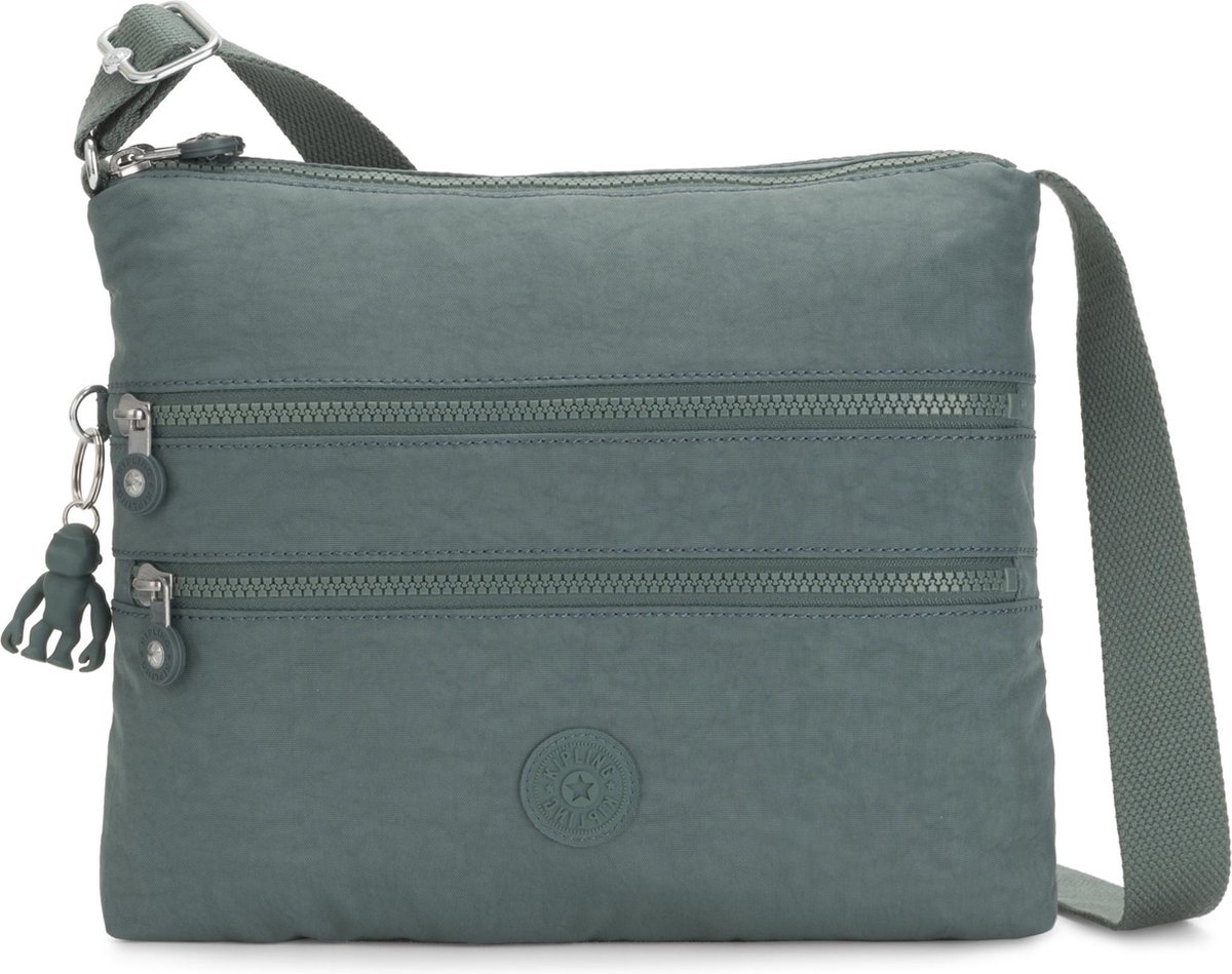 Kipling Alvar schoudertas light aloe bol