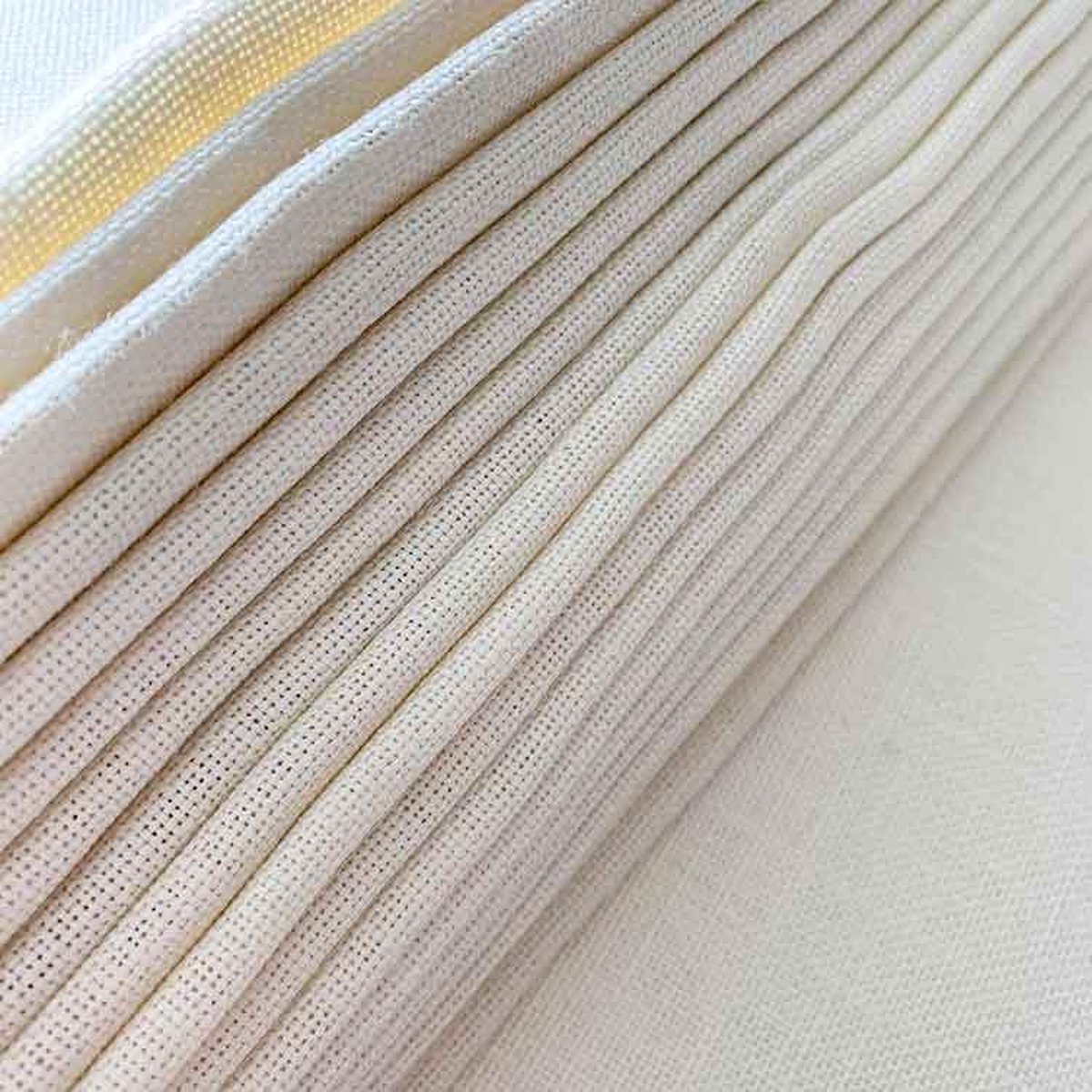 100 x 150 cm Punch Needle Tissu en lin pour l'ensemble de 3 tailles de