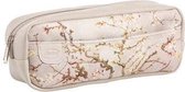 Goebel® - Vincent van Gogh | Make-up tasje "Amandelboom Zilver" | Toilettas, kunstleer, 21cm