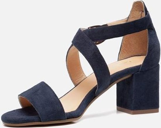 Linea Zeta Sandalen met hak taupe - Schoenen.nl