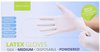 Vinly wegwerphandschoenen - Wit - 100 Stuks - Medium - Powdered
