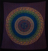 Grandfoulard - Mandala - Multicolour - 70 - Wandkleed - Bedsprei - Strandlaken - Gratis Verzending!!