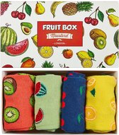 Fruit Box 4 sokken Moustard London 41/46