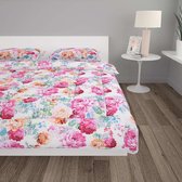 3-delige Winterdekbedset 200x200/80x80 cm stof bedrukt