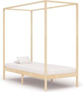 Hemelbedframe massief grenenhout 90x200 cm