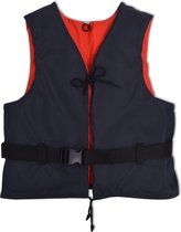 Zwemvest 50N 50-70 kg marineblauw (incl. zweetband)