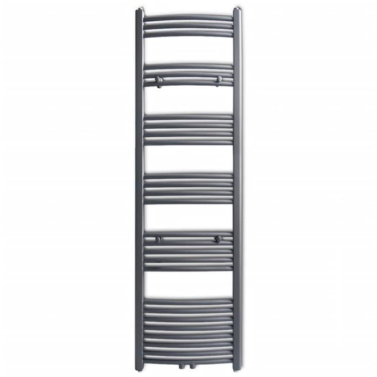 Radiator/handdoekenrek curve grijs 500x1732 mm | bol.com