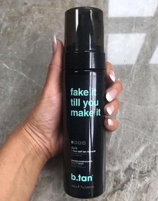 B.TAN fake it till you make it zelfbruiningsmousse bol